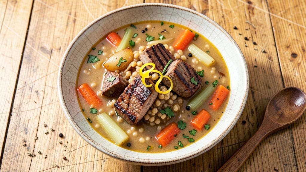 Beef Pearl Barley Soup Recipe: Hearty, Simmered Richness With Nutty Depth