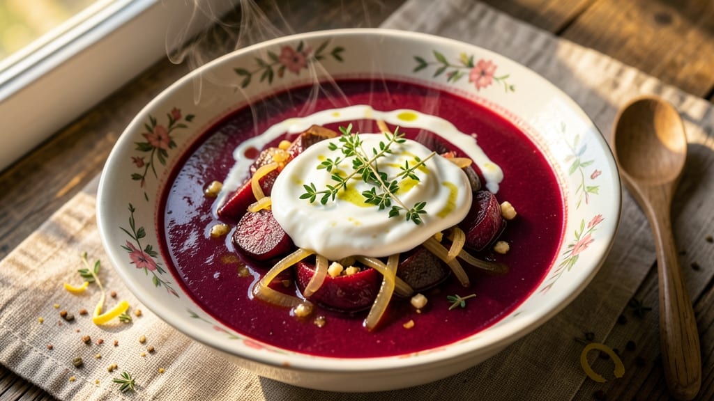 Beet Soup Recipe Vegan: Earthy Sweetness With Creamy Coconut Depth
