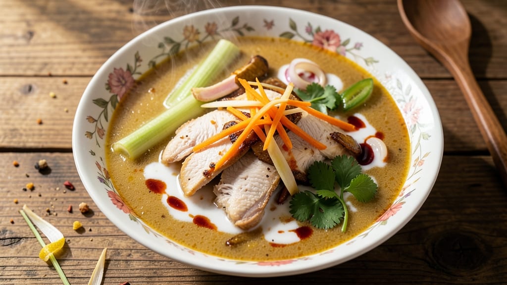 Bangladeshi-Style Thai Soup Recipe: Fragrant Lemongrass and Coconut Harmony