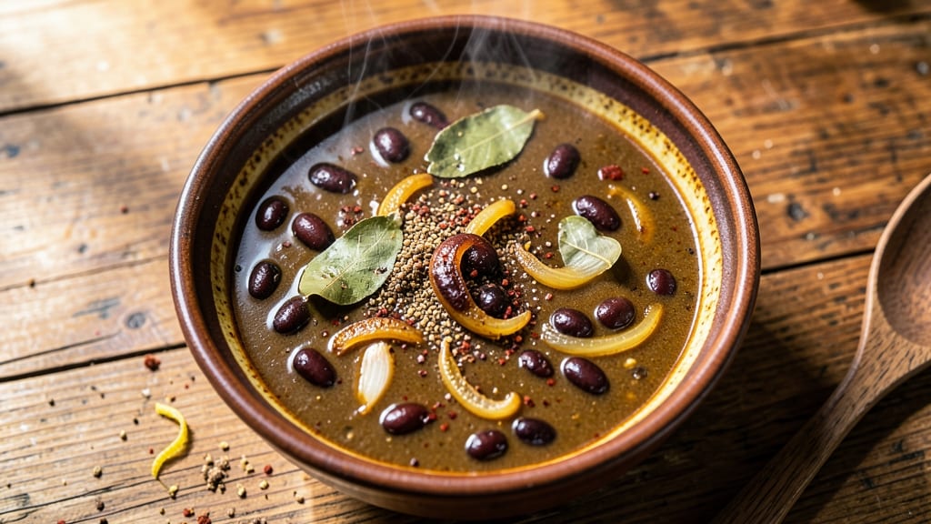 Best Black Bean Soup Recipe Ever: Cumin-Toasted Beans and Charred Corn Crunch
