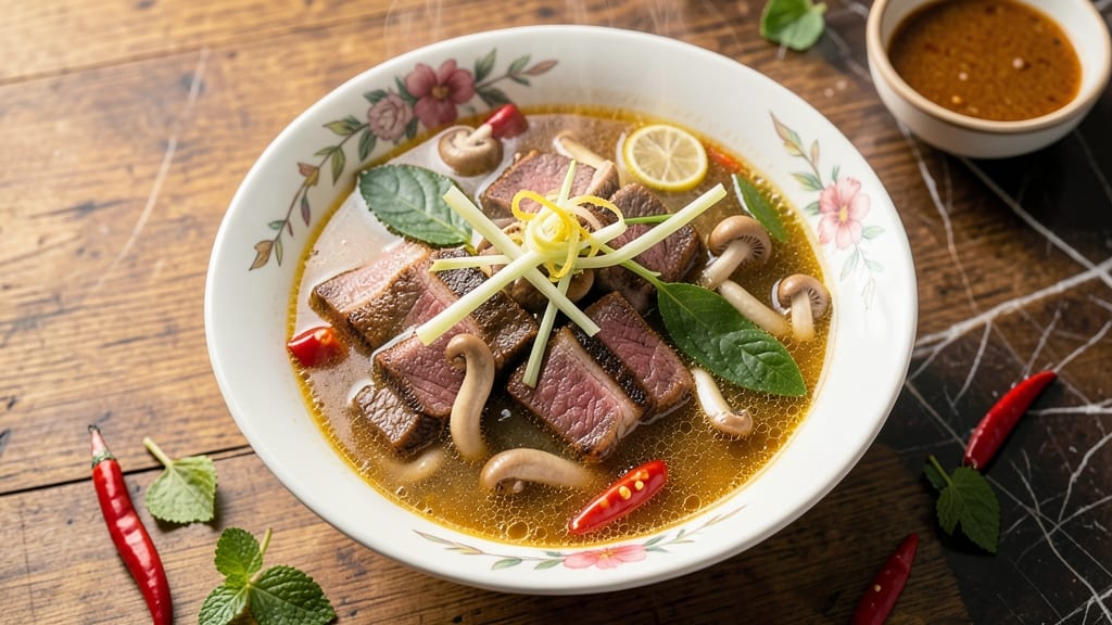 Beef Tom Yum Soup Recipe: Spicy Lemongrass-Kick That Clears Sinuses