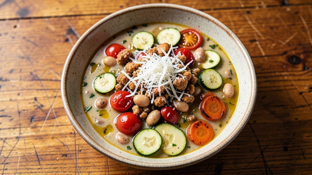Award-Winning Minestrone Soup Recipe: Judge-Approved Crunch and Cream Harmony