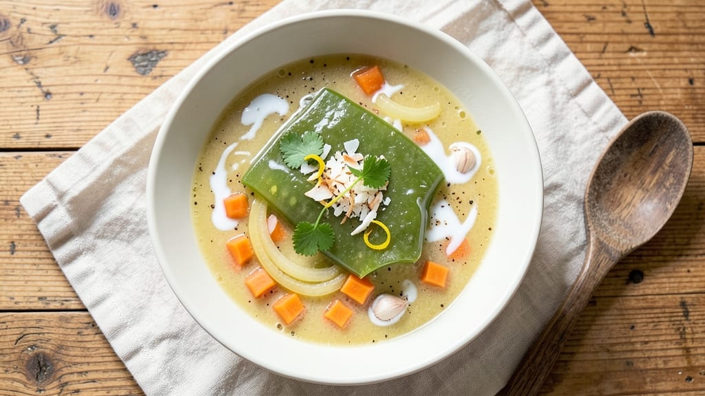 Aloe Vera Soup Recipe: Soothing Gel-Infused Comfort for Digestion