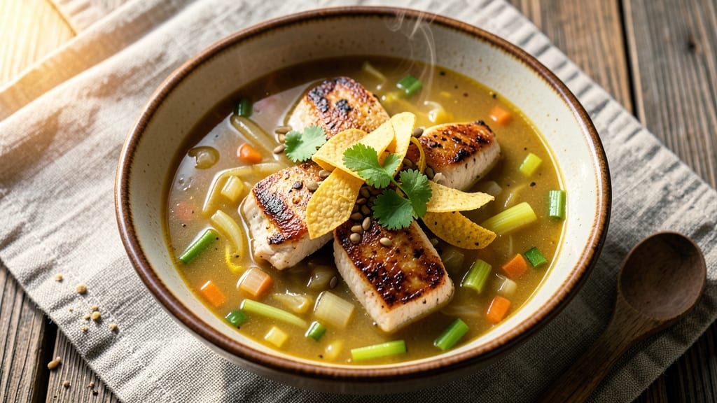 Bahama Breeze Chicken Tortilla Soup Recipe: Citrusy Zing and Crisp Celery Crowns