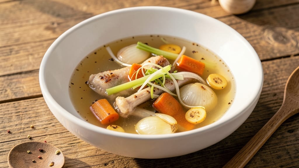 Basic Chicken Stock Soup Recipe: Savory Simmered Comfort in One Pot