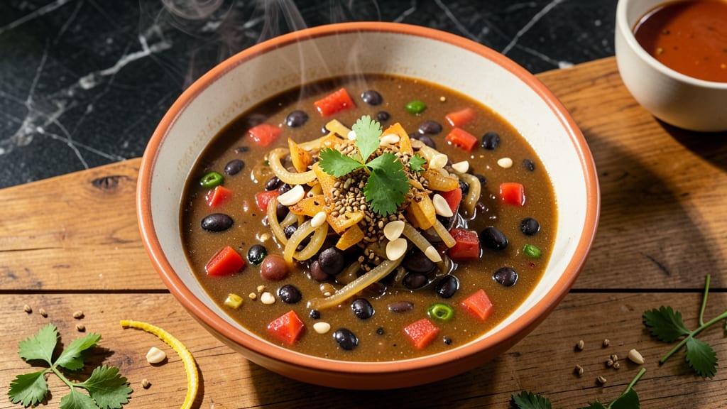 Black Bean Soup Recipe with Rotel Tomatoes: Smoky Spice and Creamy Texture in One Pot