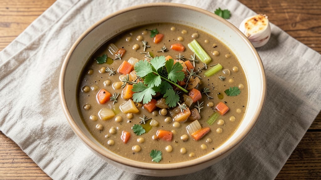 Best Vegetarian Split Pea Soup Slow Cooker Recipe: Silky Smooth Texture With Earthy Thyme Infusion