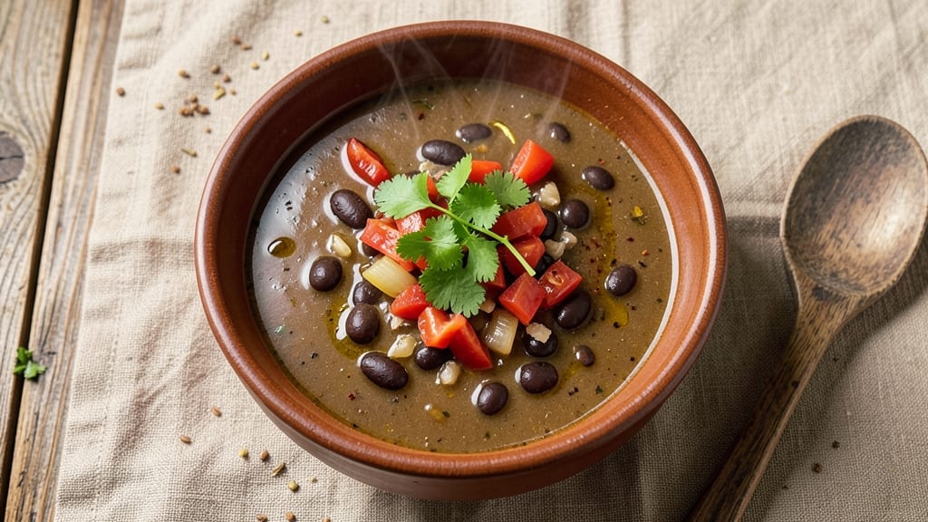 Best Black Bean Soup Recipe: NYT-Approved Richness With Crispy Tortilla Topping