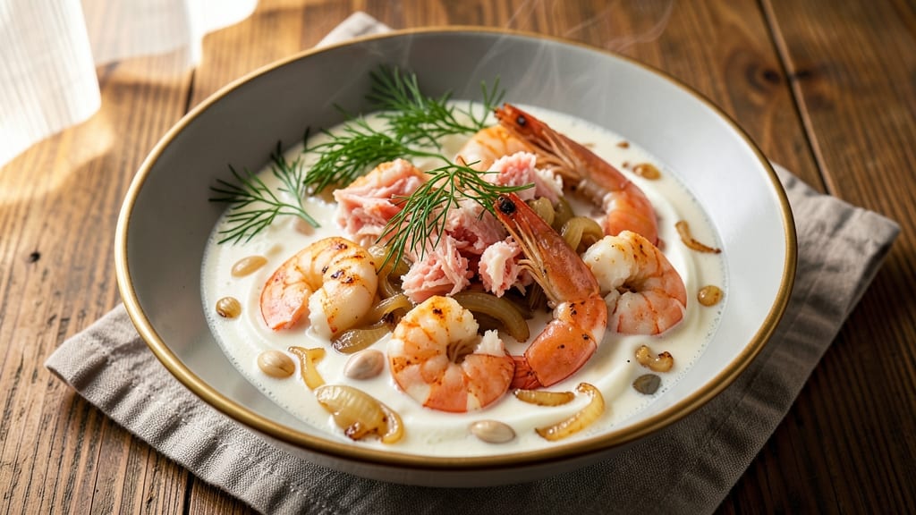 Best Recipe for Tasty Seafood Soup With Crab and Shrimp: Spiced Bisque With Flaky Shellfish