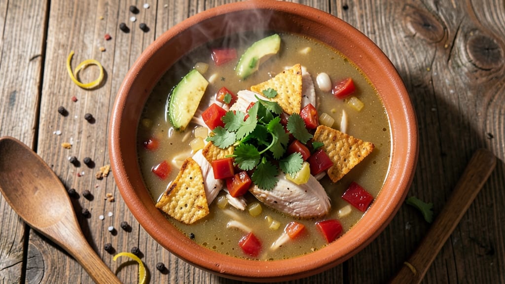 Authentic Homemade Tortilla Soup Recipe From Scratch: Crispy Corn Chips and Smoky Spice Harmony