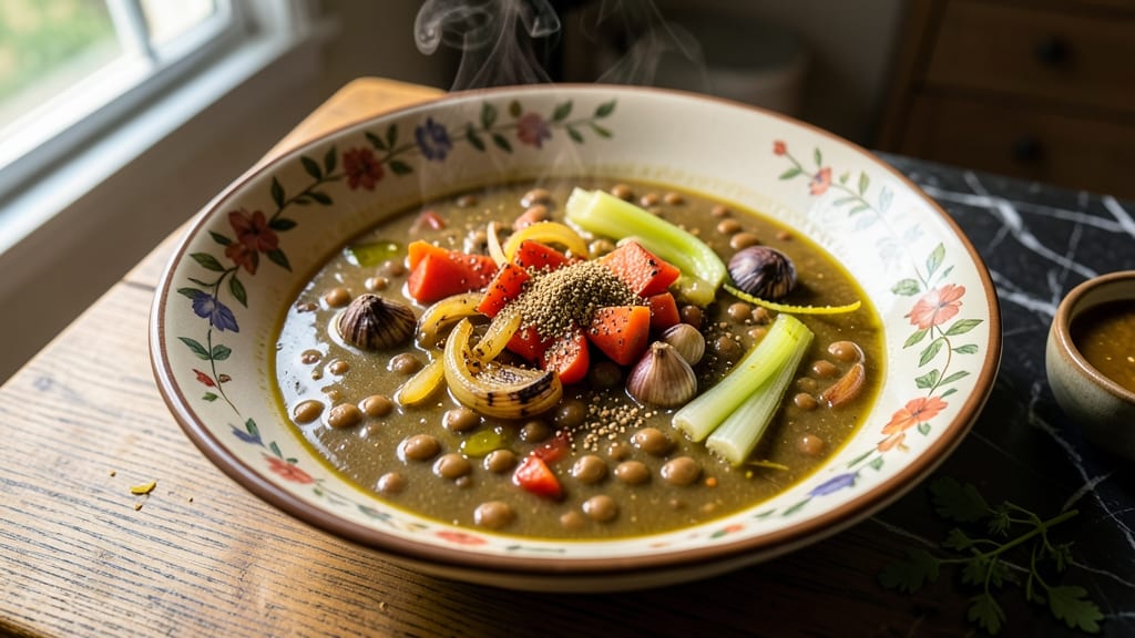 Biblical Lentil Soup Recipe: Ancient Spices and Hearty Simplicity