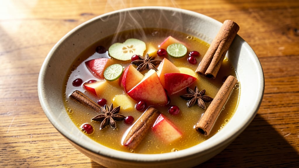 Apple Soup Recipe Chinese: Spiced Apple and Ginger Harmony in One Pot