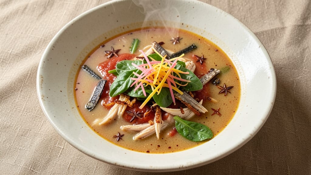 Ademe Soup Recipe: Slow-Simmered Comfort with Star Anchovies and Toasted Shallots