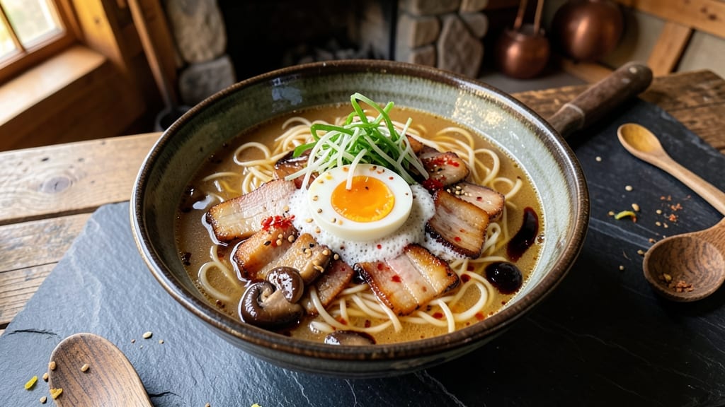 Asian Ramen Noodle Soup Recipe: Umami-Packed Broth With Silky Egg Ribbons