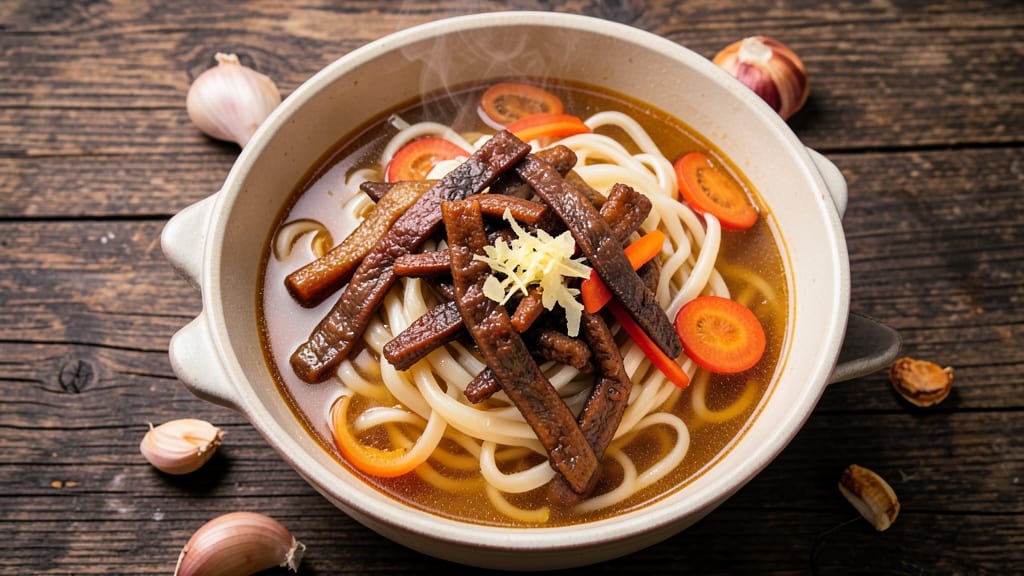 Beef Tendon Noodle Soup Recipe: Silky Broth and Chewy Texture Harmony